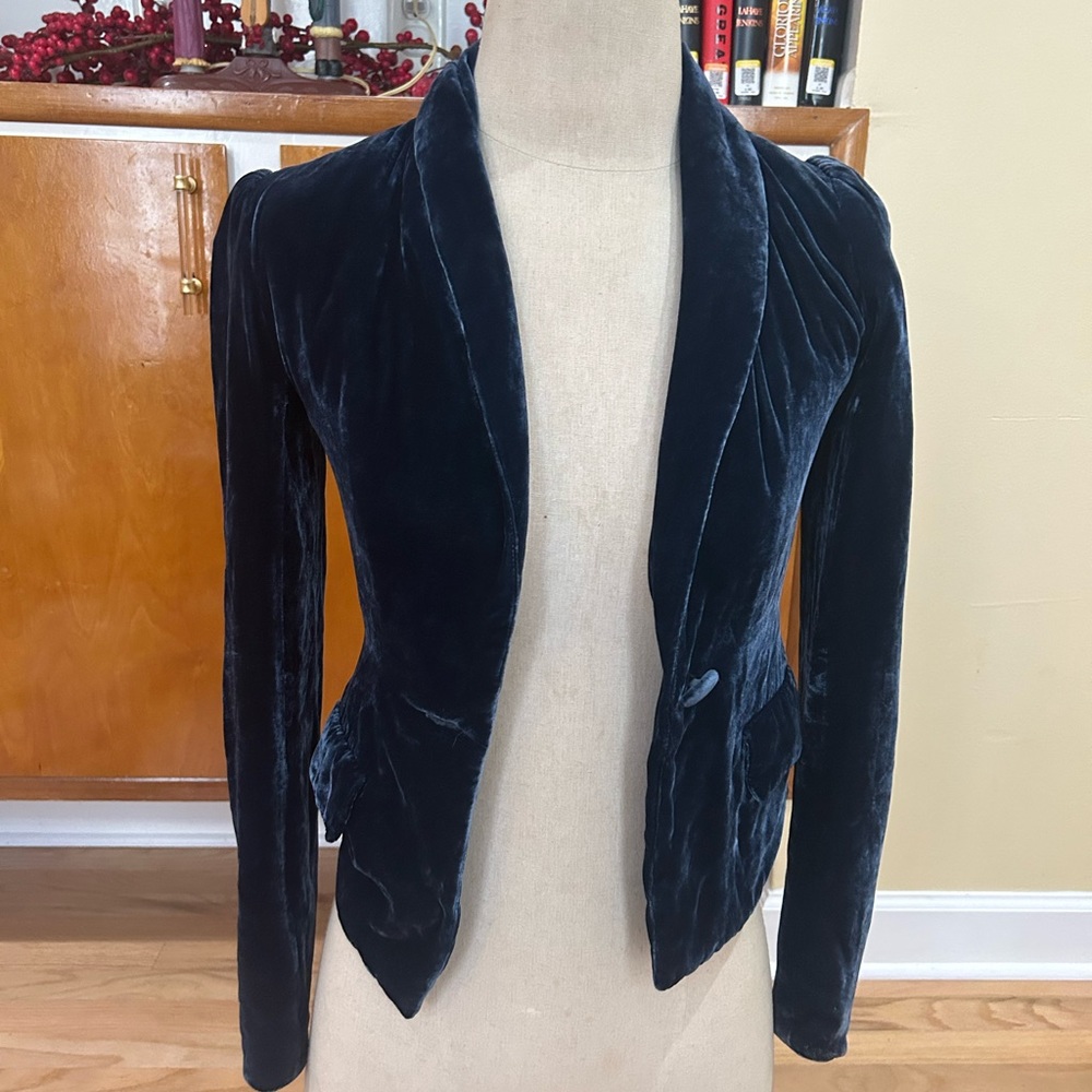 Small Velvet Blazer by Cynthia Vincent